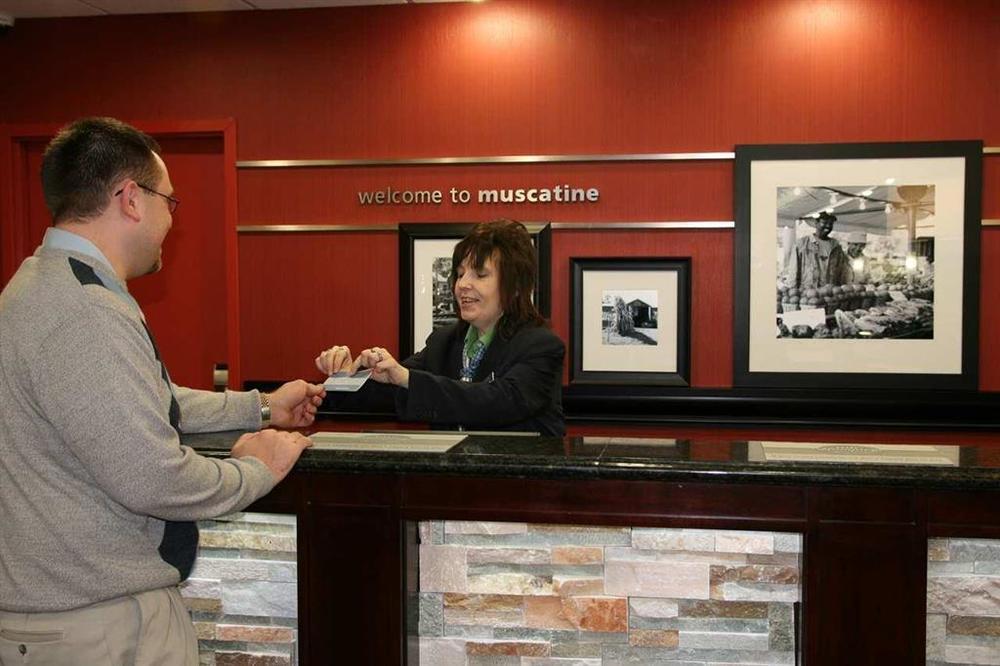 Hampton Inn Muscatine Interiér fotografie